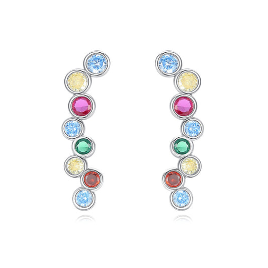 Bubble Arc Earrings