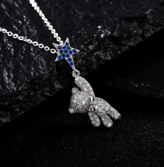 Wish Teddy Necklace