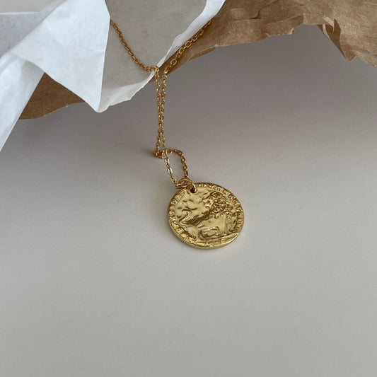 Brave Lion Necklace