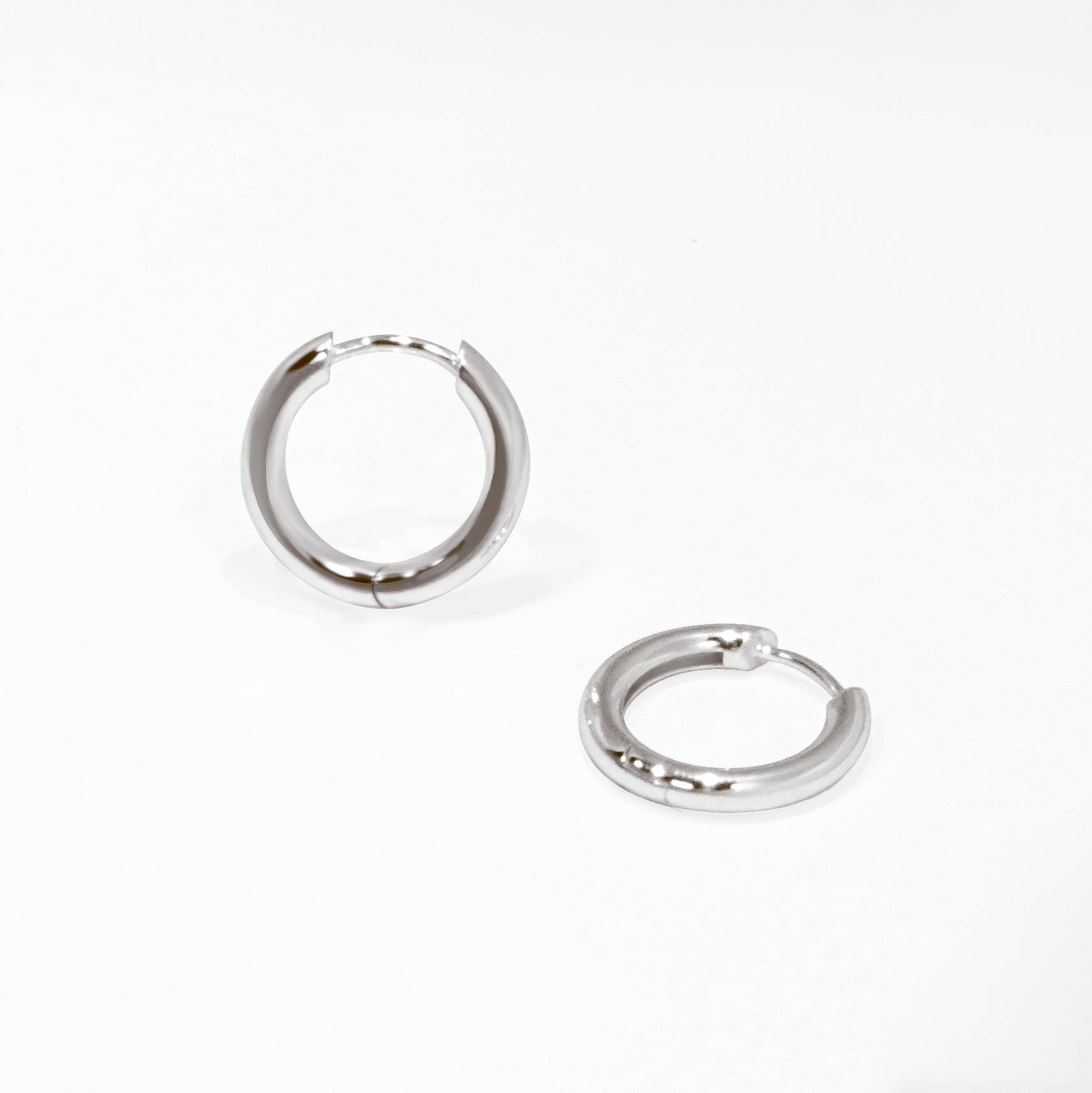 Plain Hoop Earrings