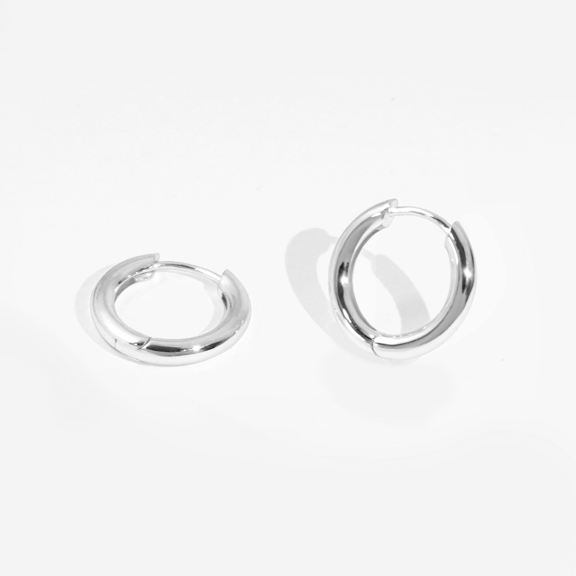 Plain Hoop Earrings