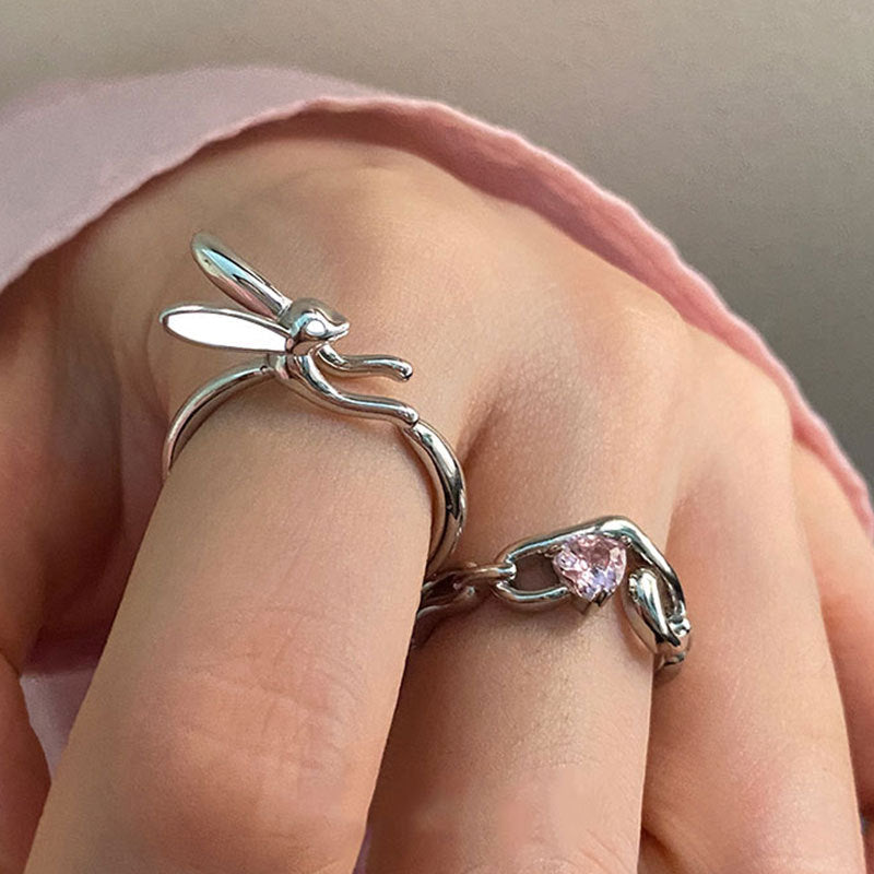 Running Bunny Ring