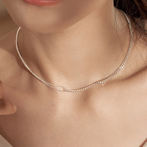 Curb Snake Chain Necklace