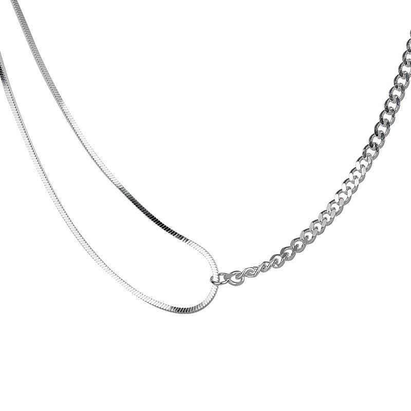 Curb Snake Chain Necklace