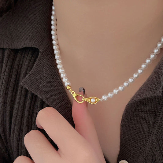 Round Pearl Necklace