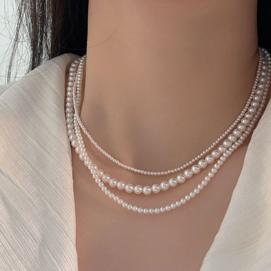 Delicate Shell Pearl Necklace