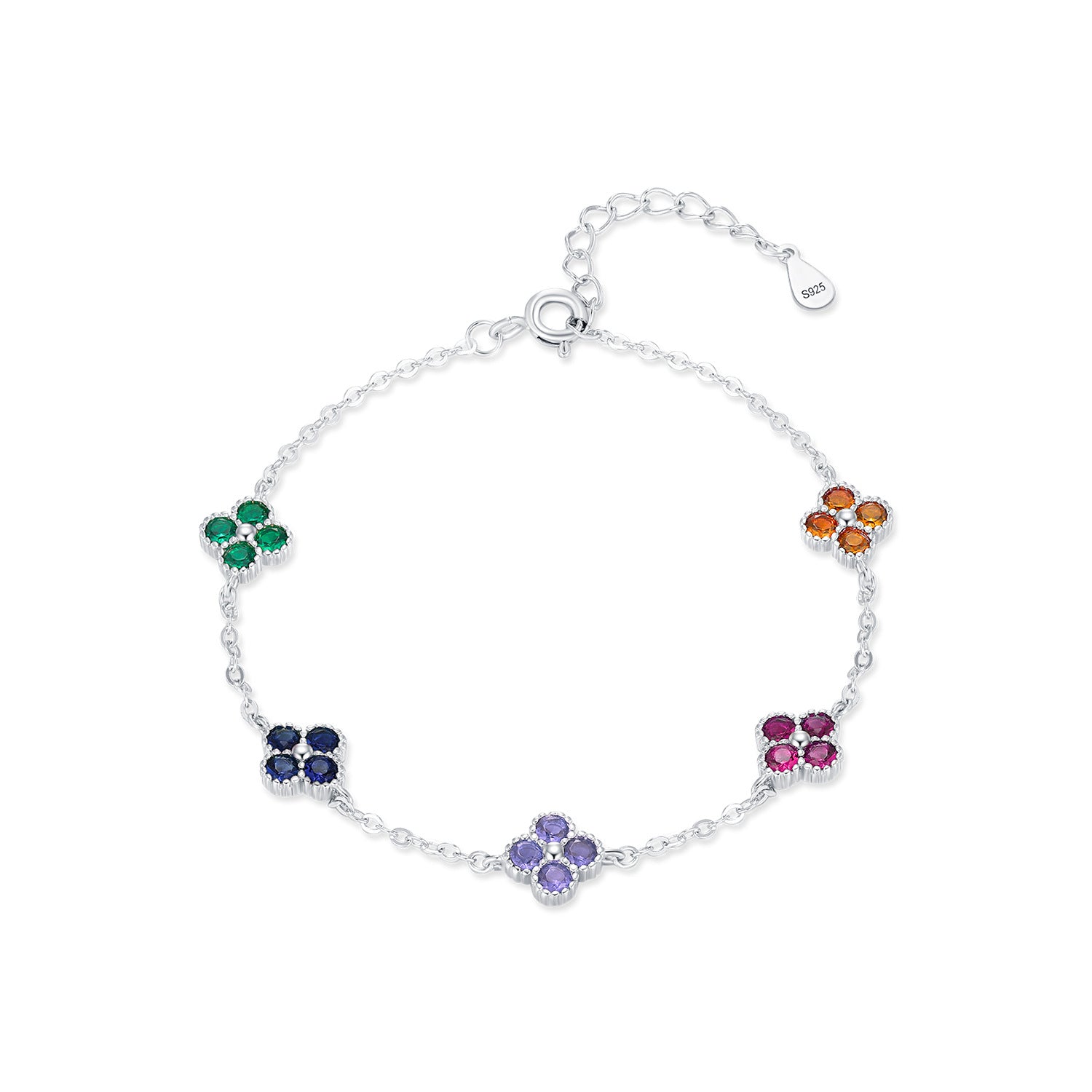 Vivid Clover Bracelet