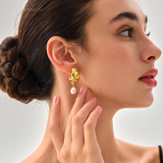 Knotted Earrings