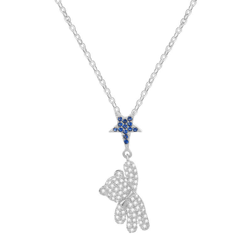 Wish Teddy Necklace