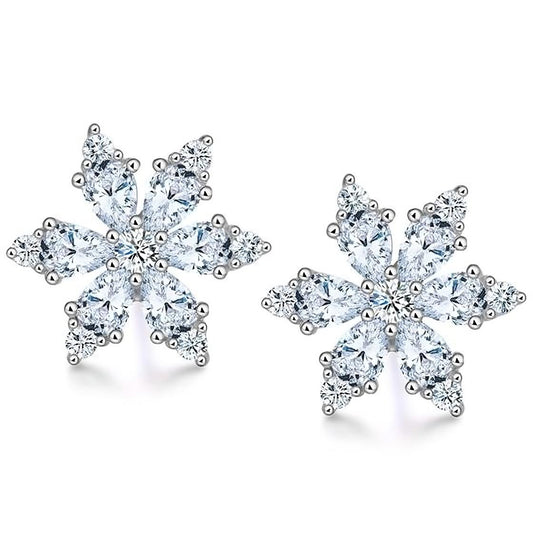 Winter Snowflake Earrings