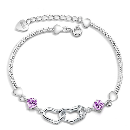 Heartfelt Duet Bracelet