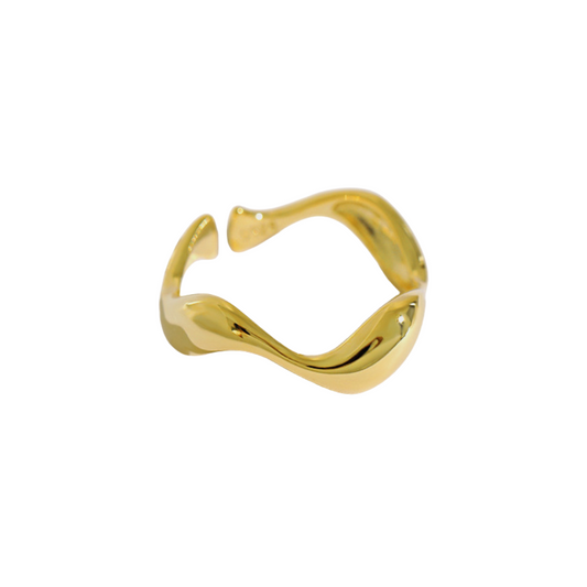 Wavy Smooth Ring