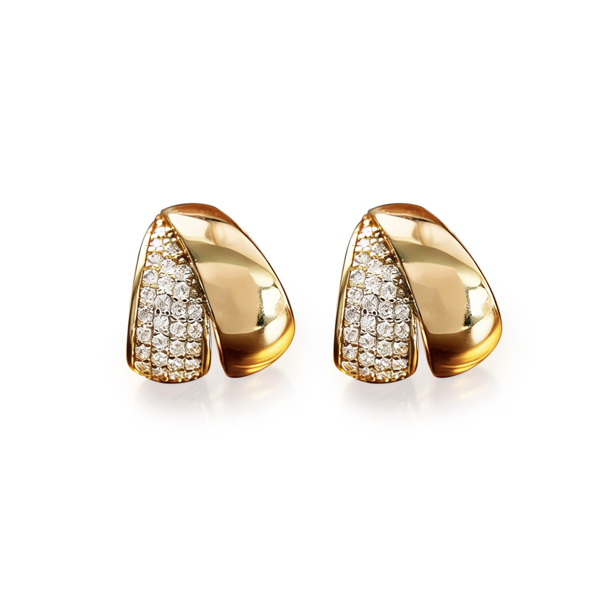 Elara Pavé Earrings
