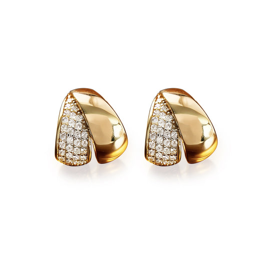 Elara Pavé Earrings