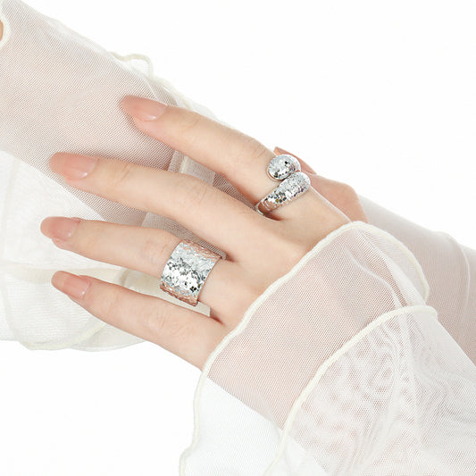Mosaic Helix Ring
