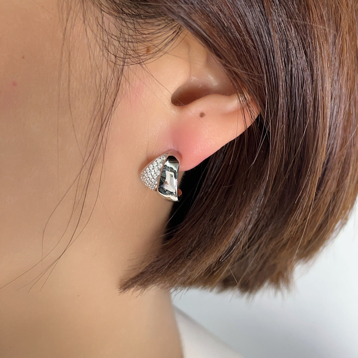 Elara Pavé Earrings