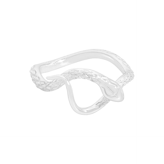 Snake Charm 925 Silver Ring