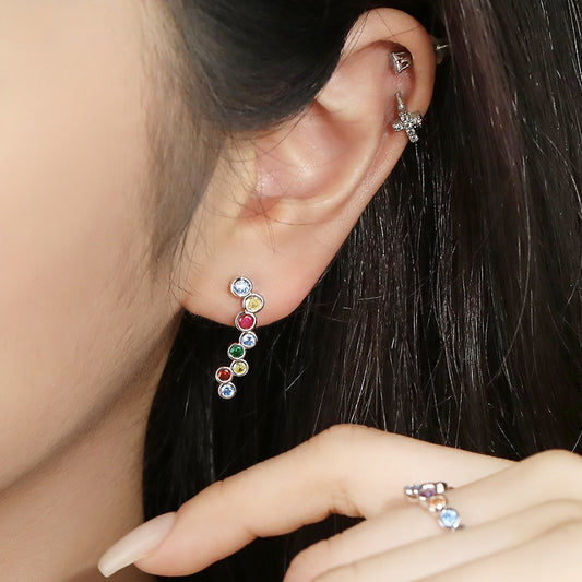 Bubble Arc Earrings