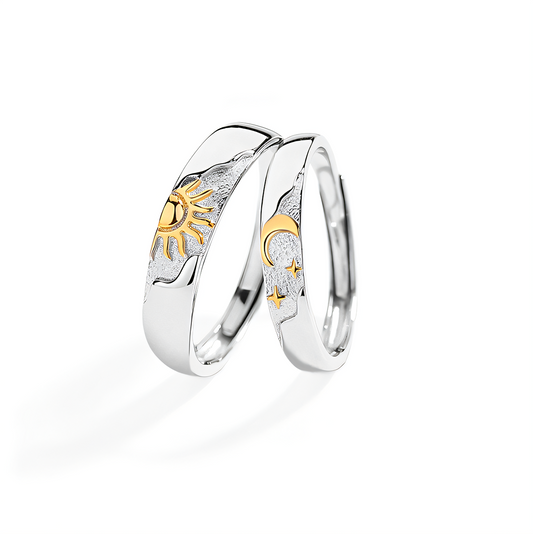 Solar &amp; Lunar Duo Rings