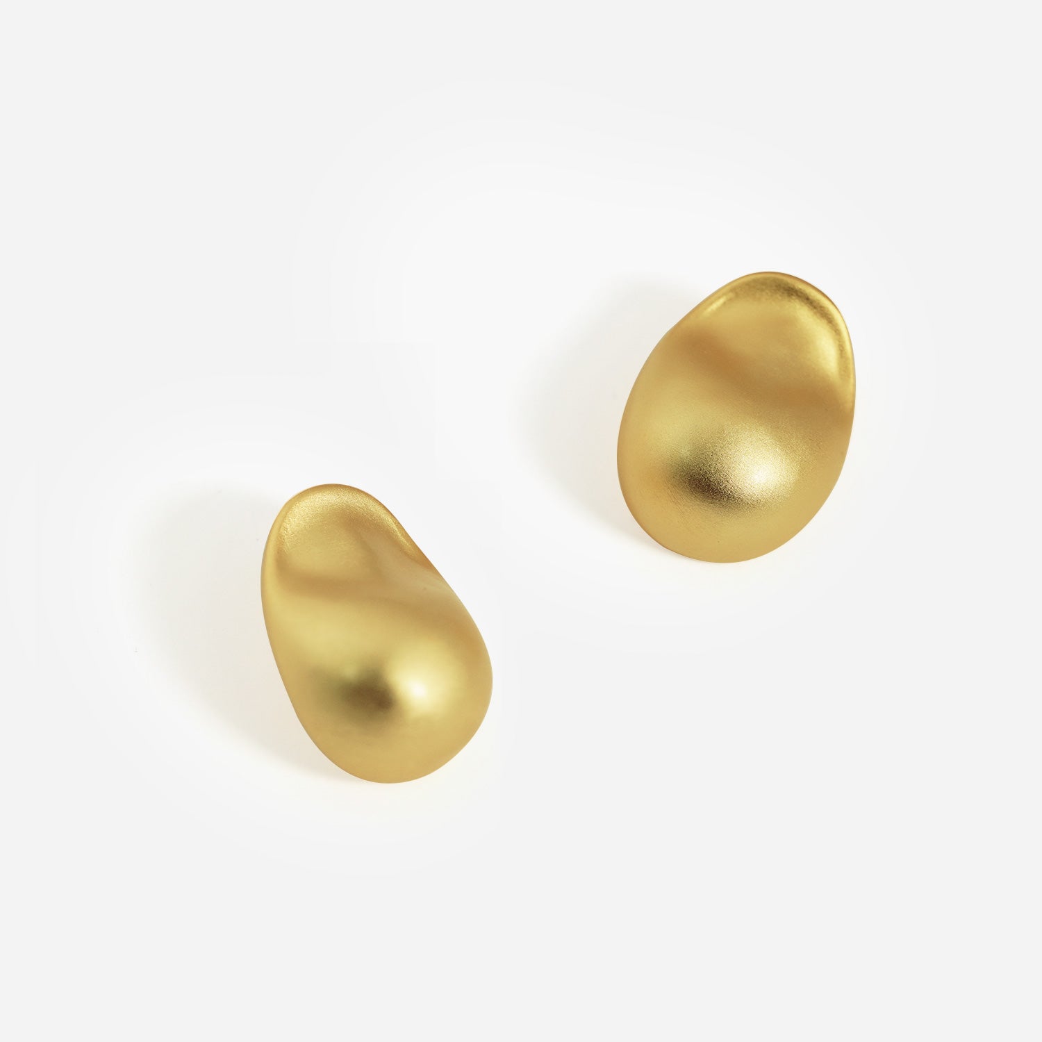 GeoChunky Stud Earrings