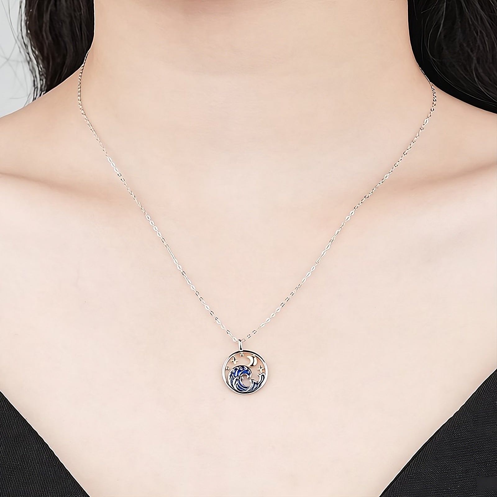 Deniz Dalgaları Kolye