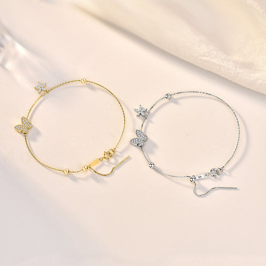 Plurrana Armband mit süßen Schmetterlingen