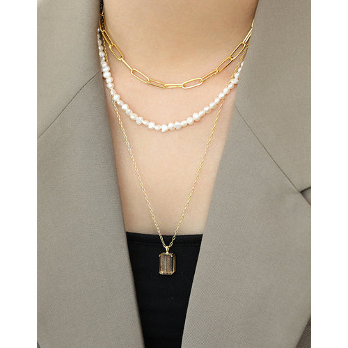 Hollow Chain Necklace