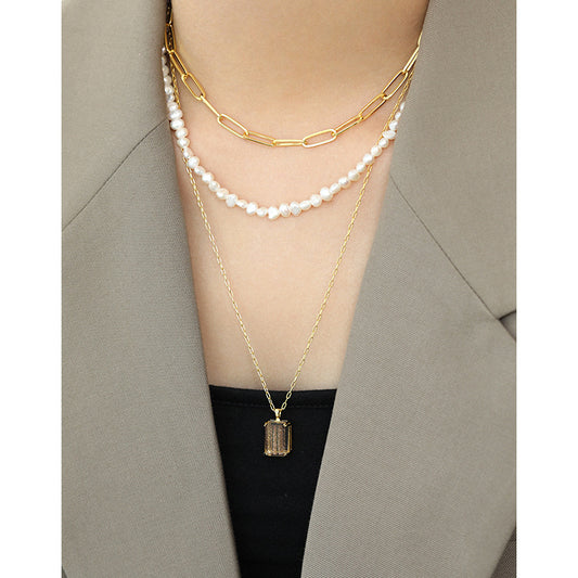 Hollow Chain Necklace