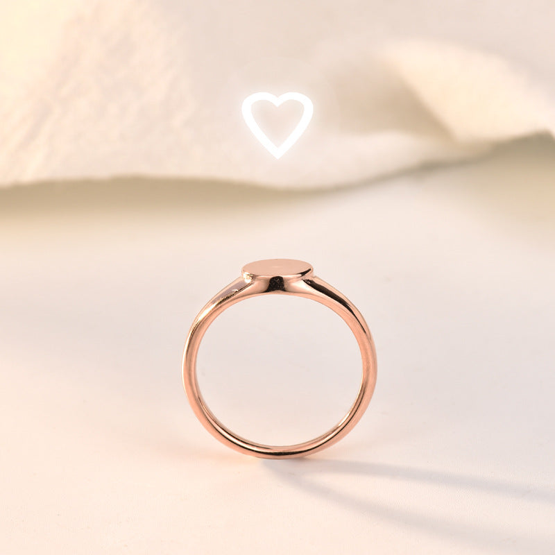 Love Heart Projection Ring