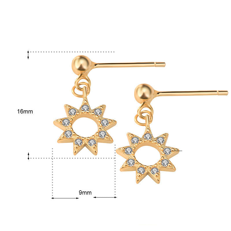 Sweet Sun Shines Dangling Earrings