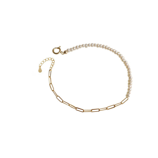 Mini Shell Pearls Bracelet
