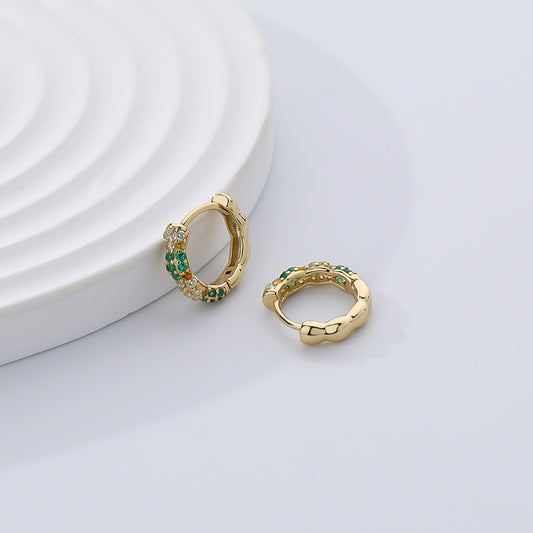 Charmsy Twisted Ear Cuff Huggies-Ohrring