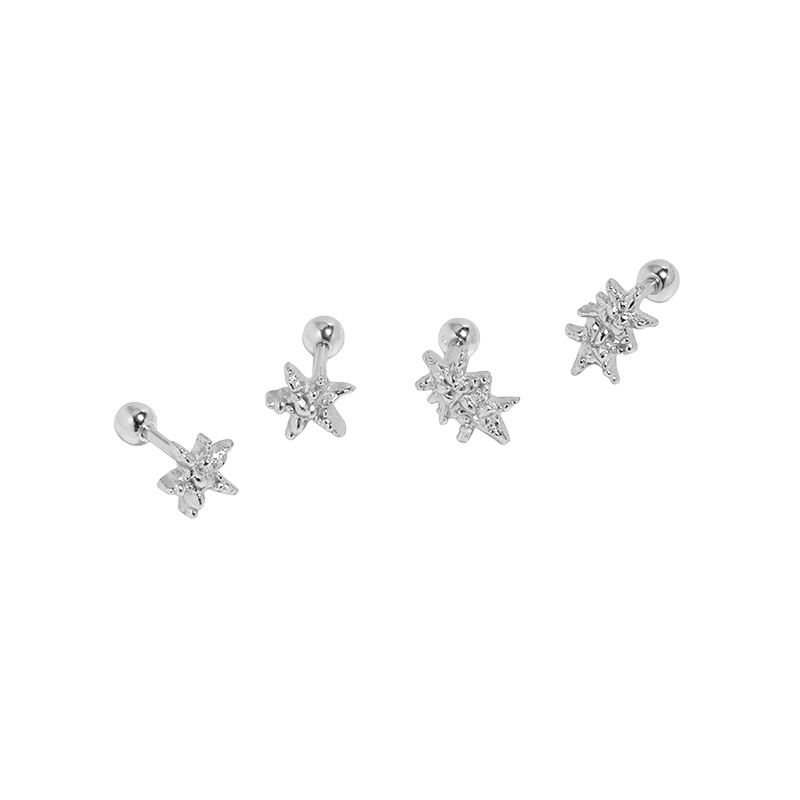 Cute Mini Starfish Stud Earrings