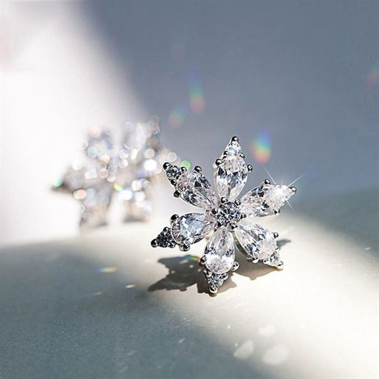 Winter Snowflake Earrings