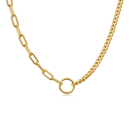 Plurrana Hollow Chain Necklace