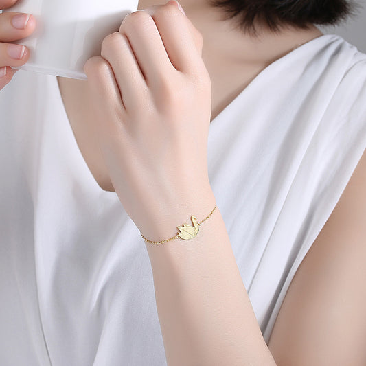 Swan Bracelet